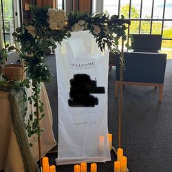 Wedding Welcome Sign Stand
