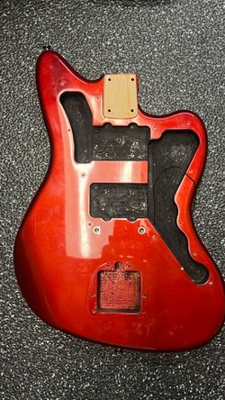 Candy Apple Red Jazzmaster Guitar Body