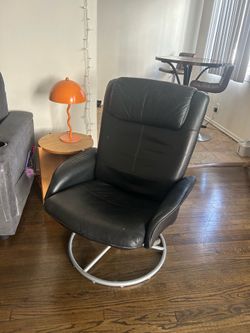 Old basic recliner chair