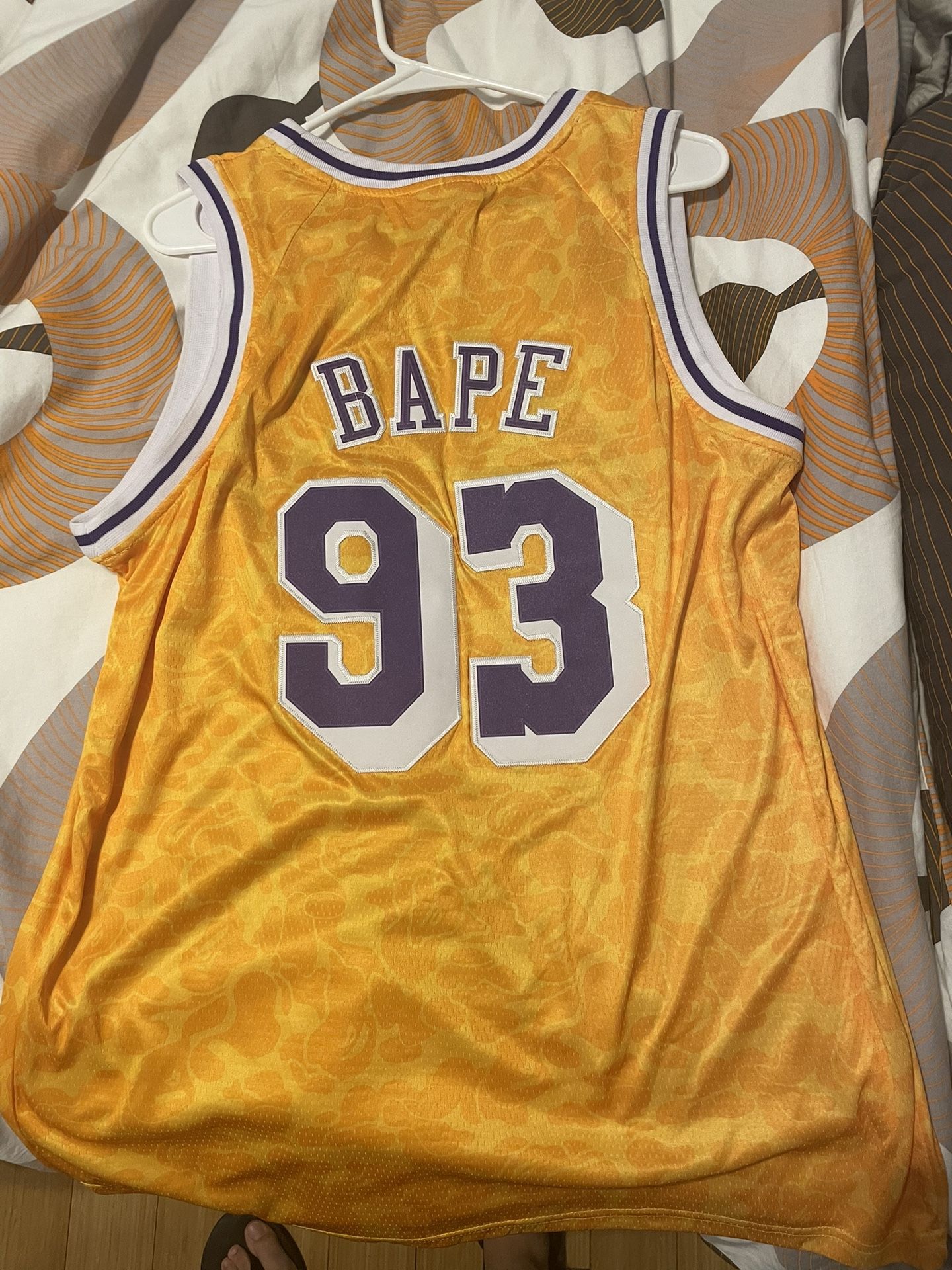 Lakers BAPE Jersey Fan shop