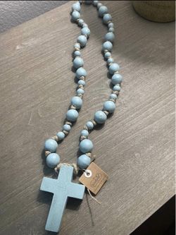 Turquoise Cross Table Decor