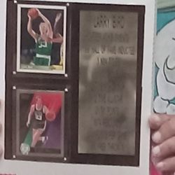 Larry Bird Plaque
