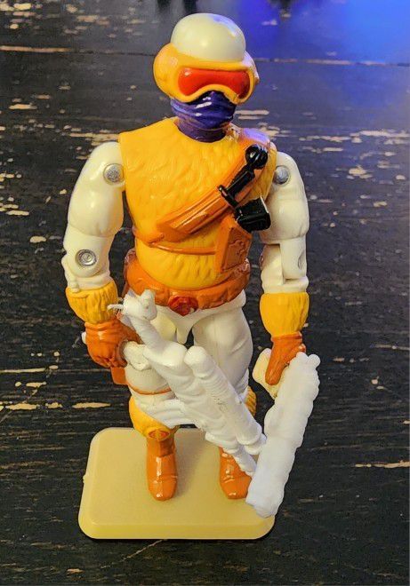 Vintage GI Joe Purple Face Snow Serpent Figure