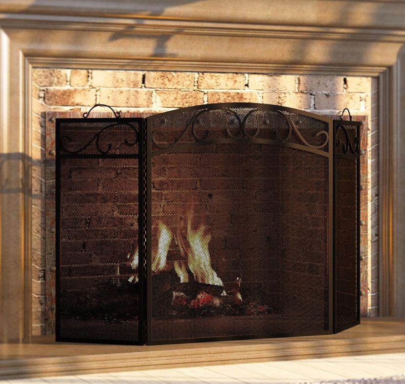 Fireplace Metal Screen
