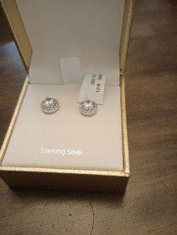 Earring sterling