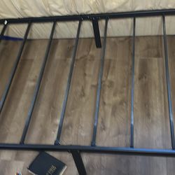 2 Sturdy metal twin bed frames