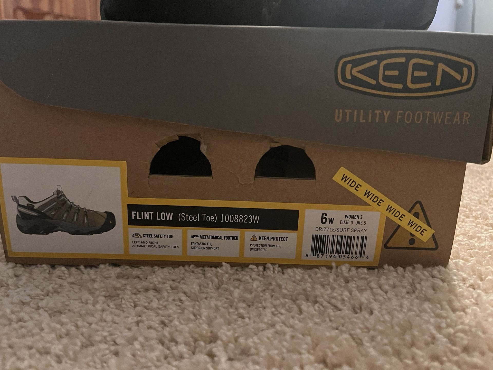 Woman’s Work Steel Toe