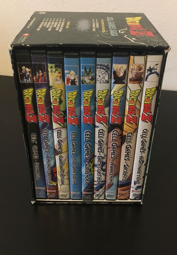 Dragon Ball Z Cell Games Starter Set Dvd Box Set For Sale In Seatac Wa Offerup