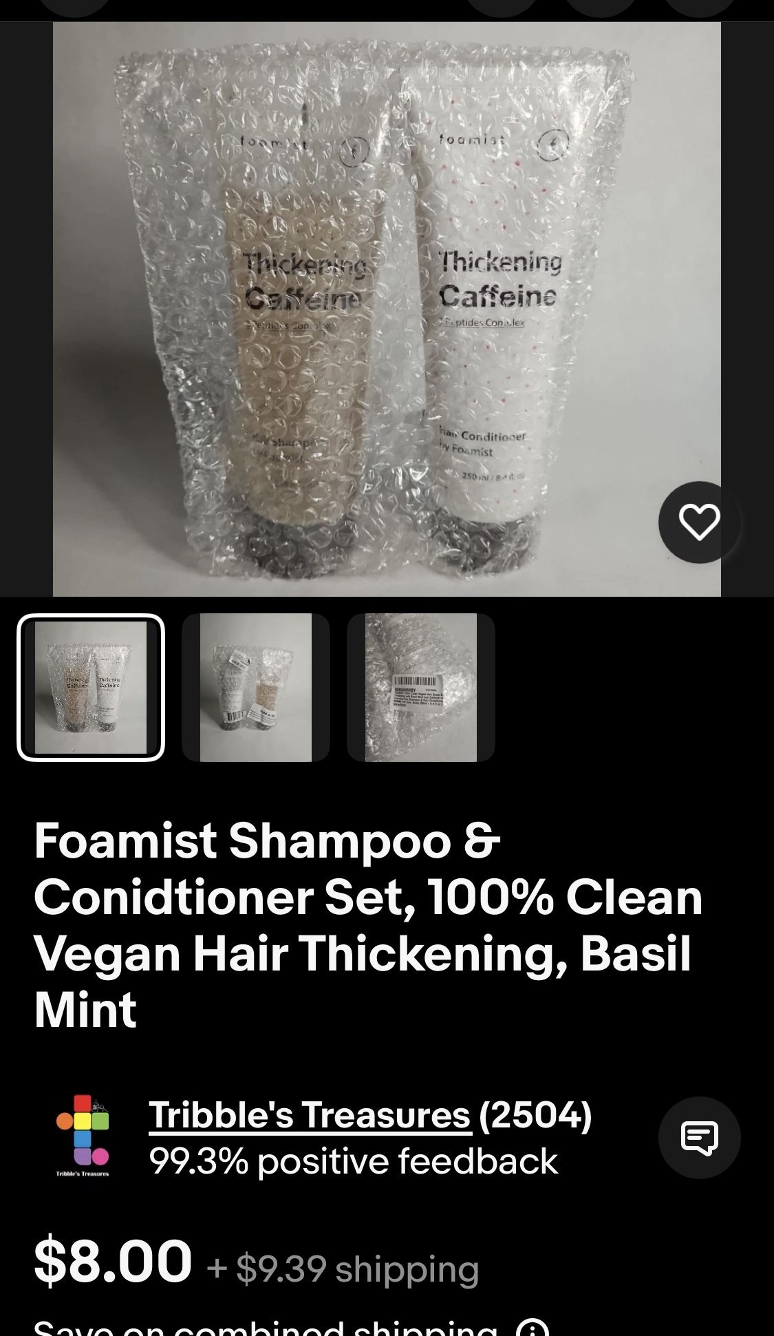 Foamist Shampoo And Conditioner Set