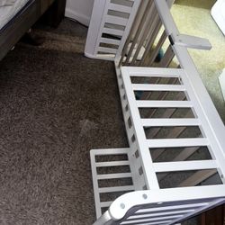 Toddle Bed With Mattress 