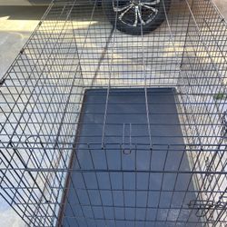 Extra Large Dog Cage 48”