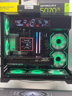 RTX 5070 Ti | 9800X3D / 2TB / Lian Li O11 Vision‐M Showcase Gaming PC