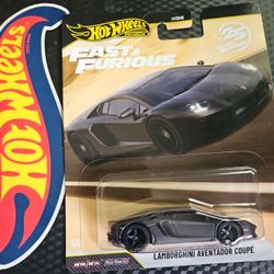 Hot Wheels Premium Fast And Furious Lamborghini Aventador Coupe