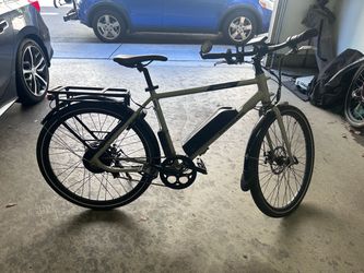 Radpower Radmission Electric Metro Bike - Grey High Step
