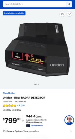 Uniden R8w