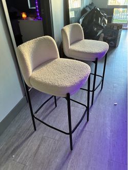 White Bar Stools