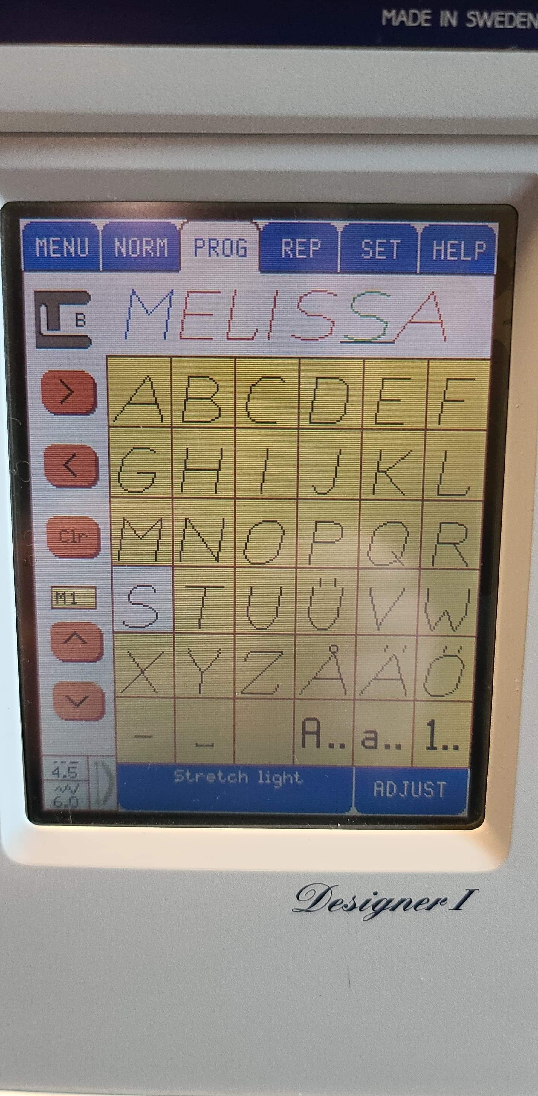 Husqvarna Viking Designer 1 Sewing Machine with Embroidery Table & USB