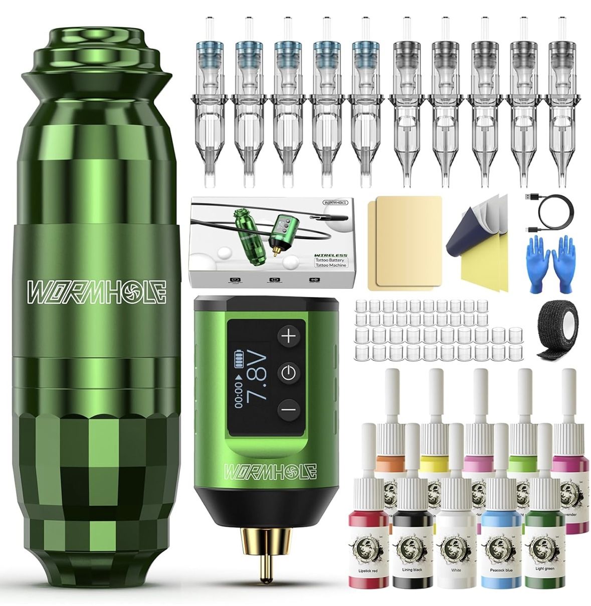 Wireless Pen Ta ttoo Kit Machine