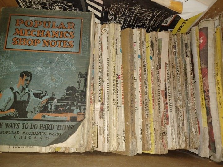  Old Popular Science Magazines