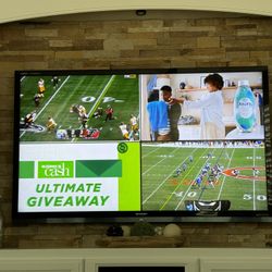 SHARP 70" TV + Wall Mount + Remote - Works great!