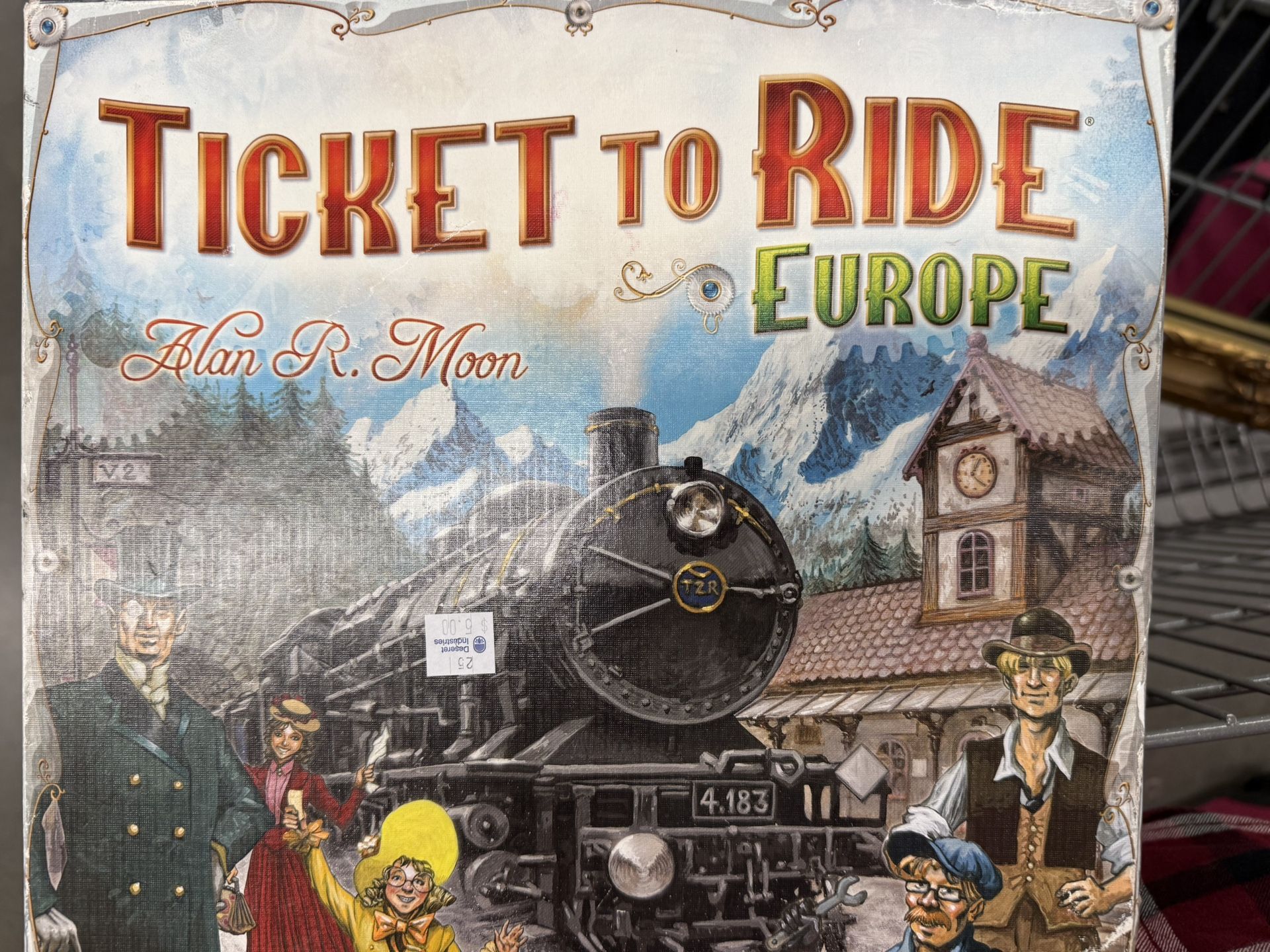 New Ticket To Ride Europe Edition