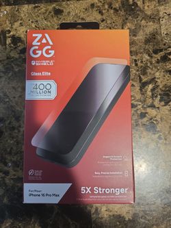 Iphone 16 pro max zagg shield