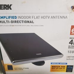 Indoor Flat TV  HDTV Antenna 
