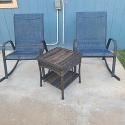 Rocking Chairs & Table
