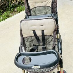 graco duoglider connect double stroller easily foldable good in condition