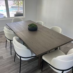 Beautiful Dining Room Table And Chairs 