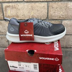 WOLVERINE COMPOSITE TOE SNEAKERS MENS 10 And 10.5