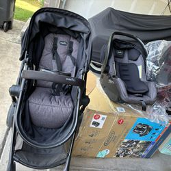 Baby Car Seat And Stroller 