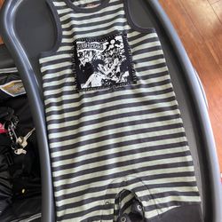 handsewn punk onsies 