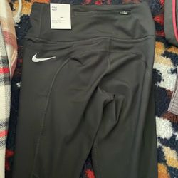 Nike Dri-fit Mid Rise Full Length Leggings 