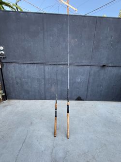 Shimano crucial and curado baitcast rods