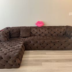 Brown Couch 