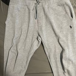 Grey polo joggers 