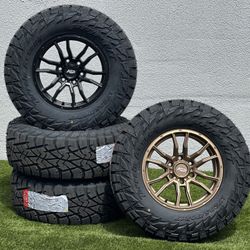 NEW 17” Chevy Wheels GMC Rims 6 lug R/T 285/70R17 Tires Tahoe Silverado Toyota