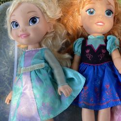 Frozen Dolls Elsa And Ana
