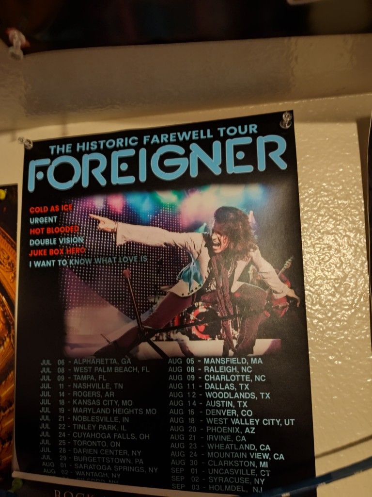 Foreigner Poster