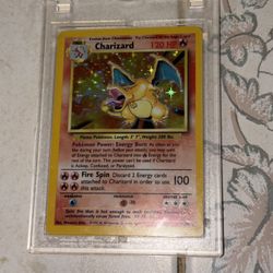 Charizard 1999 stage 2 holo pokemon card