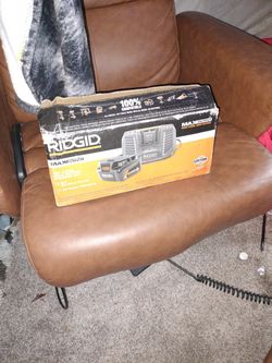 Ridgid Max Output 4.0ah Starter Kit