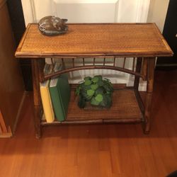 Rattan  Accent Table