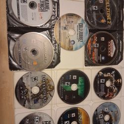 PS3 11 Game Discks $55 Dlls. 