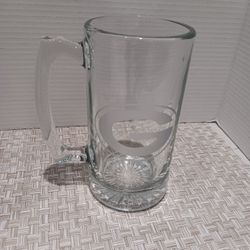 Green Bay NFL Glass Beer Stein