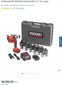 Ridgid propress rp350