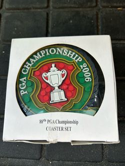Golf coasters/ unopened