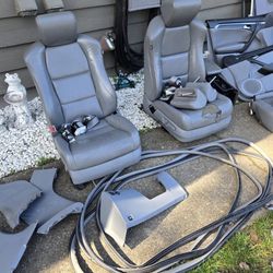04-08 Acura Tl Seats Interior OEM Grey $100