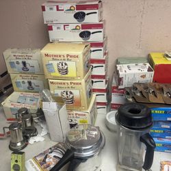 Milk Pans And Pots + Kitchen Tools And Plates NAME YOUR PRICE  