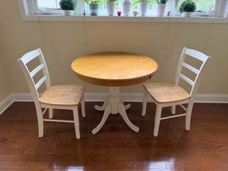 Solid Wood Table and Chairs